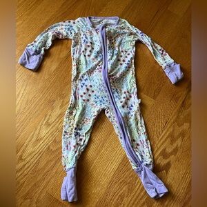 Little Sleepies 0-3m Flower Fields